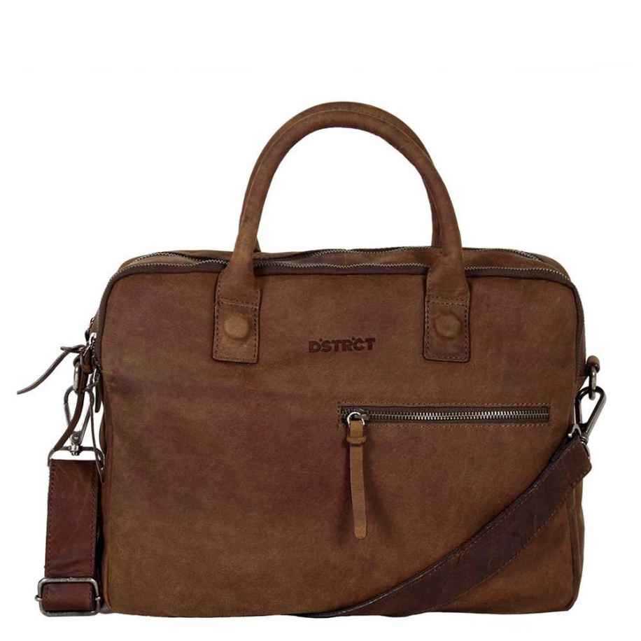 DSTRCT Wall Street Workingbag 14 brown Bruin