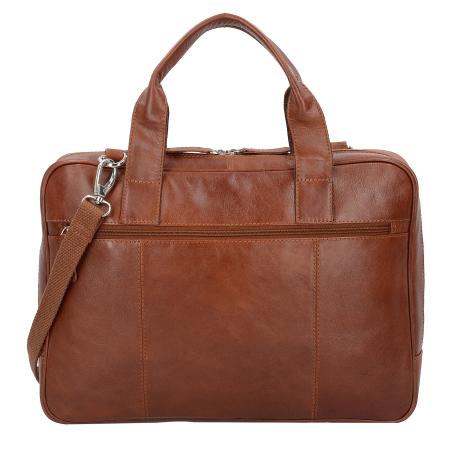 Dermata Dermata Aktentas cognac