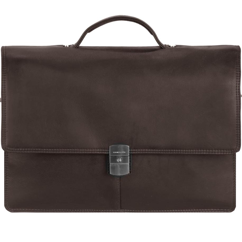 Harold's Harolds Aktentas Country donkerbruin -