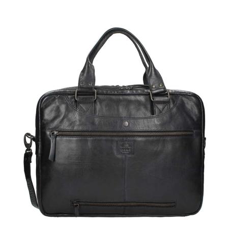 Bear Design Cow Lavato Laptoptas black