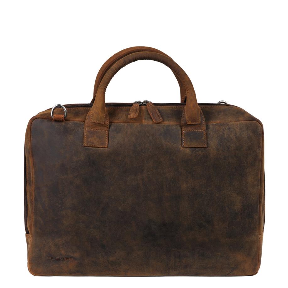 Plevier Adler Laptoptas 17,3 bruin Bruin