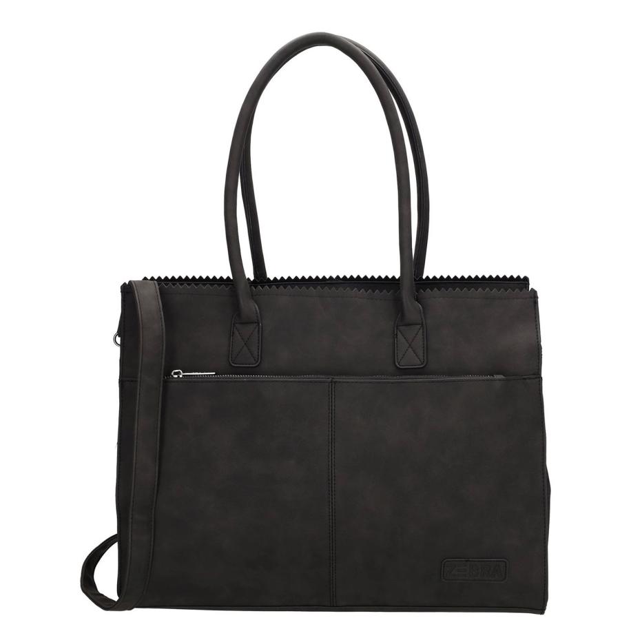 Zebra Trends Noa Laptoptas zwart Zwart