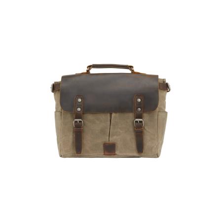 DreiMaster DreiMaster Vintage Schoudertas bruin / olijfgroen