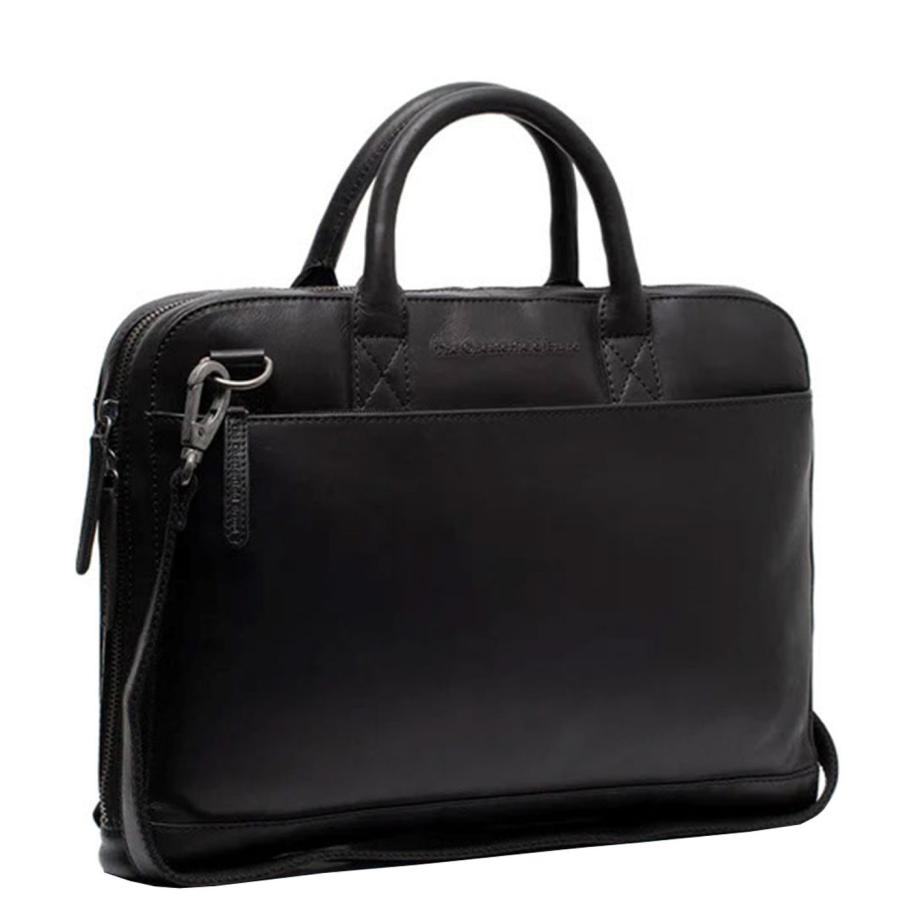 The Chesterfield Brand Tilbury Laptopbag black Zwart
