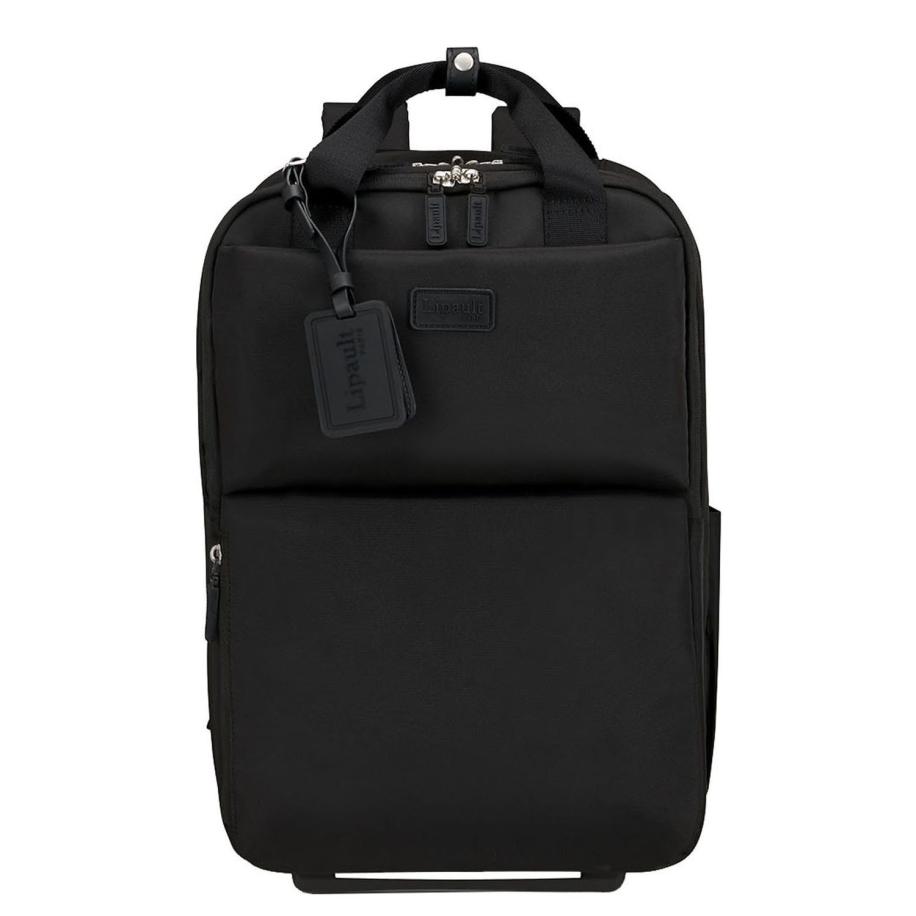 Lipault 4BIZ Laptop Backpack/Wheels black Zwart