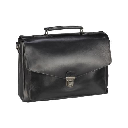 Leonhard Heyden LEONHARD HEYDEN Aktentas Roma zwart
