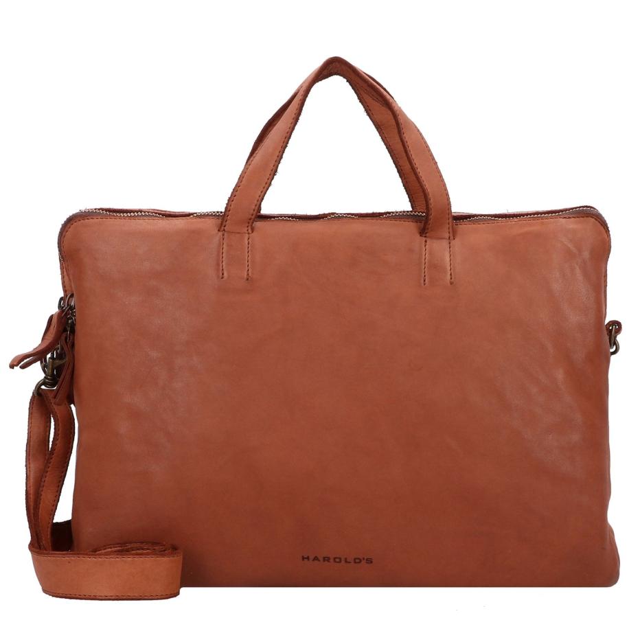 Harold's Harolds Aktentas Submarine cognac -