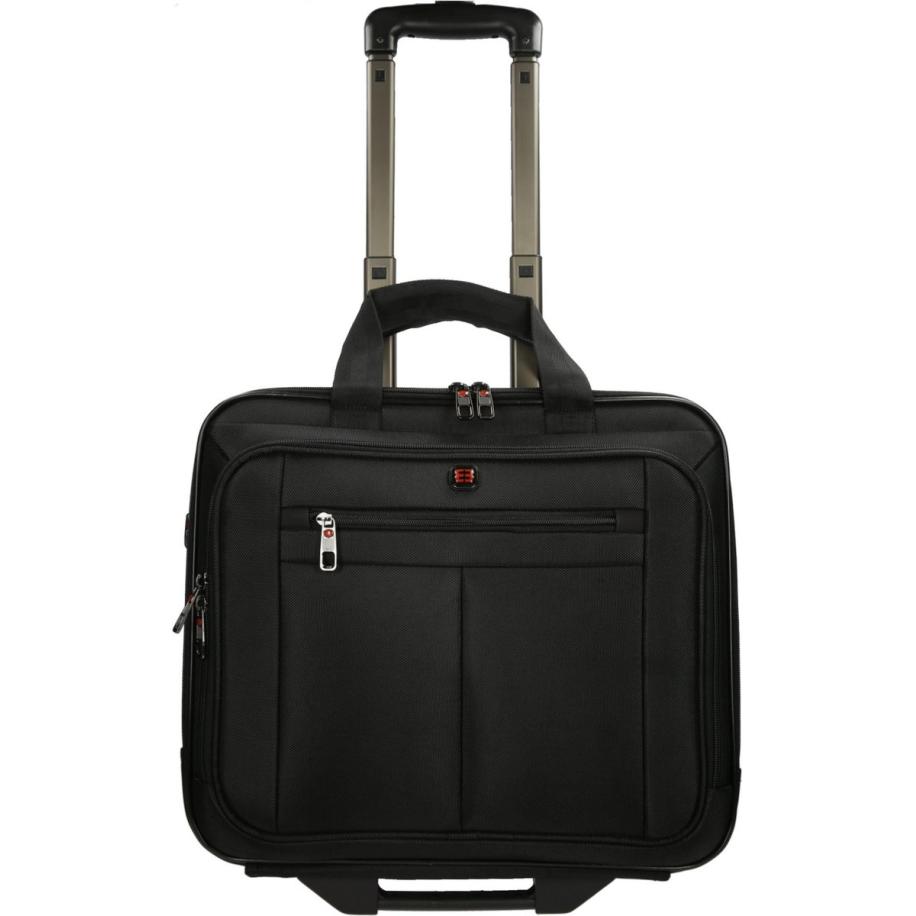 Enrico Benetti Cornell 24L Laptop Trolley 17&apos;&apos; zwart Trolley Zwart