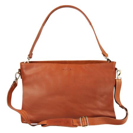Plevier Millau Dames Laptoptas 15,6 cognac