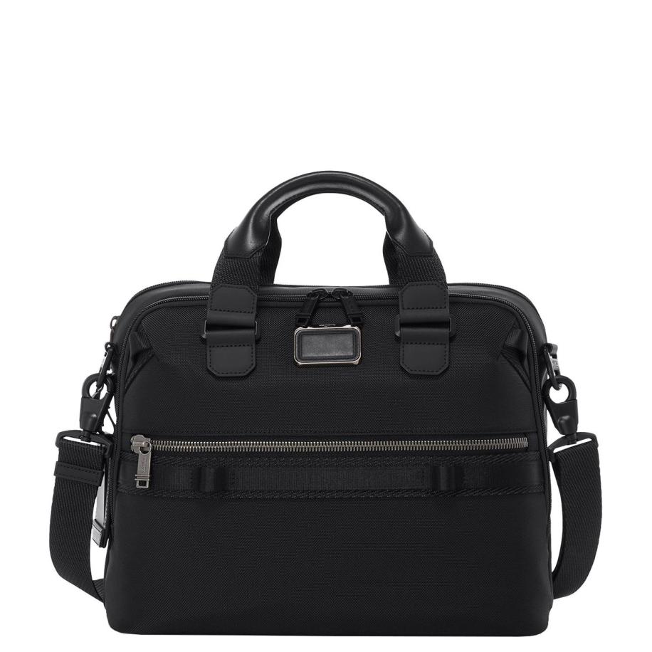 TUMI Alpha Bravo Calhoun Brief black Zwart