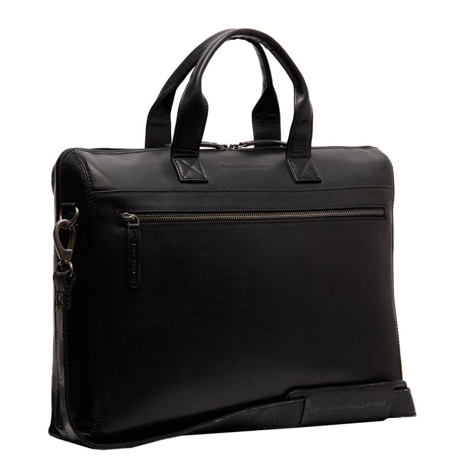 The Chesterfield Brand Levanto Laptopbag black Zwart