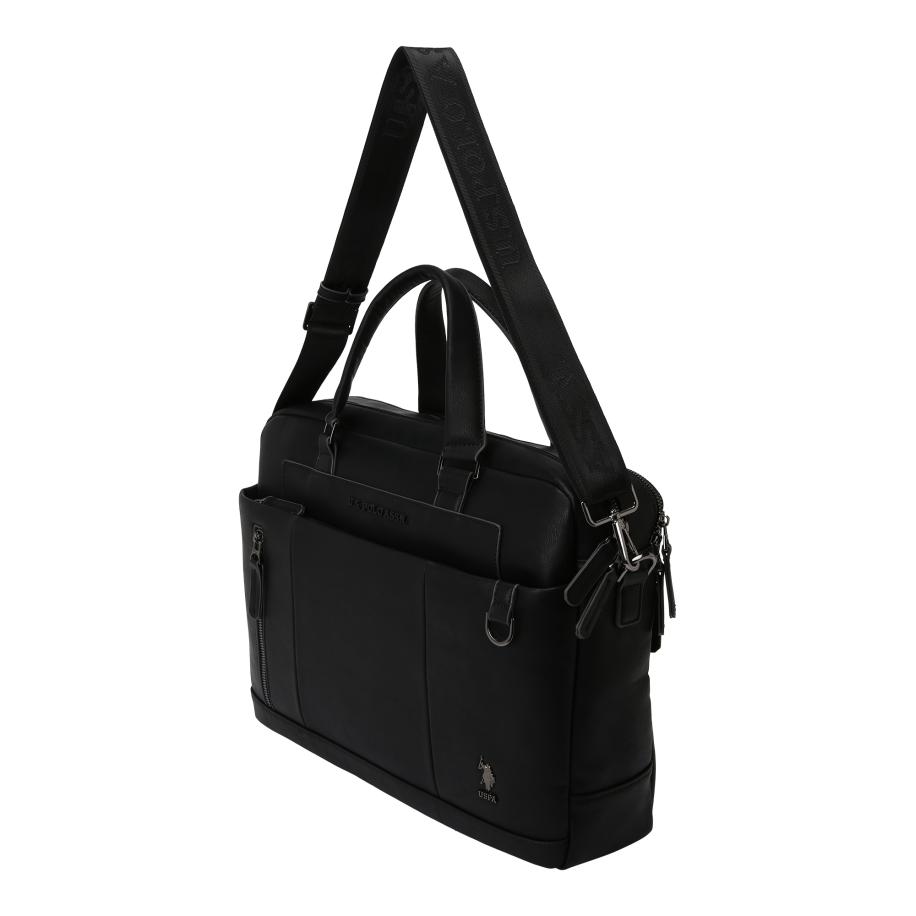 U.S. Polo Assn. U.S. POLO ASSN. Aktentas CAMBRIDGE zwart -