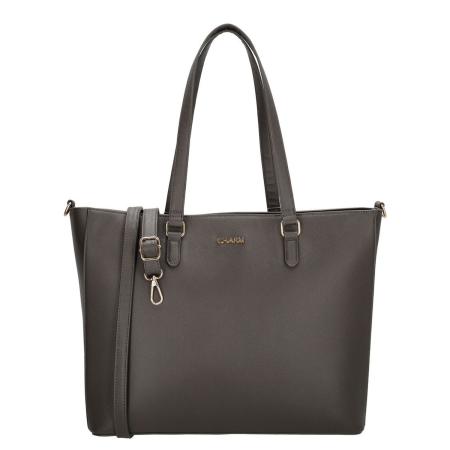 Charm London Birmingham Shopper grey