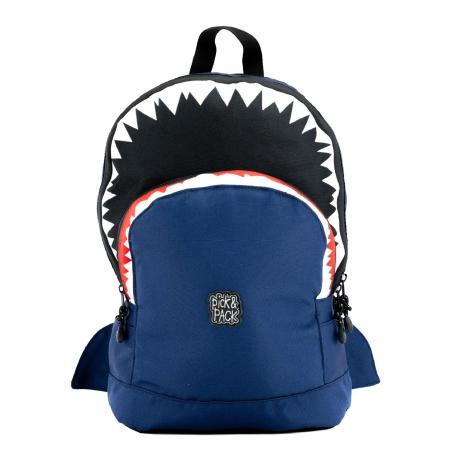 Pick & Pack Shark Shape Backpack M navy