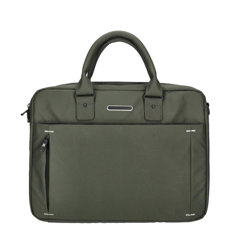 Enrico Benetti Northern Laptop Bag 15 olive Groen