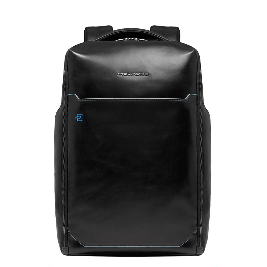 Piquadro B2 Laptop Backpack 14 black Zwart