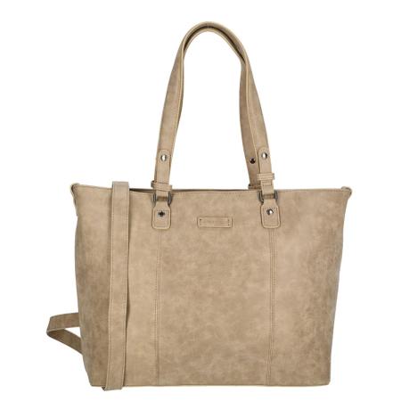 Enrico Benetti Kate 15 Laptop Shoulderbag taupe