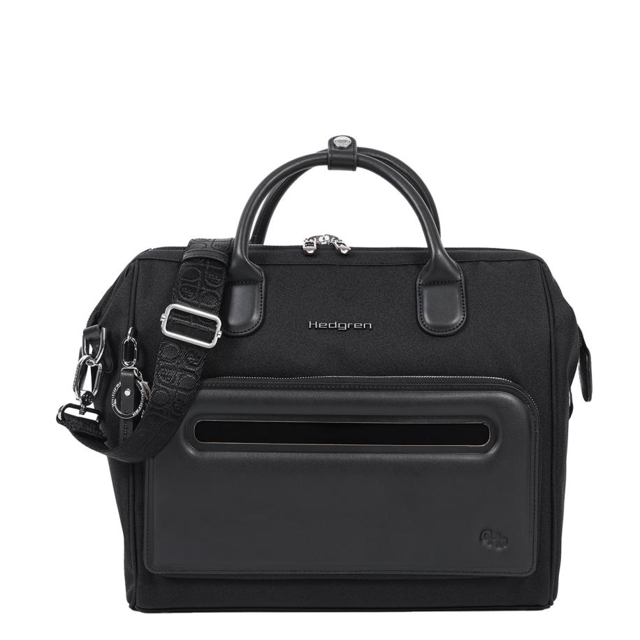 Hedgren Galao RFID Briefcase 14 black Zwart