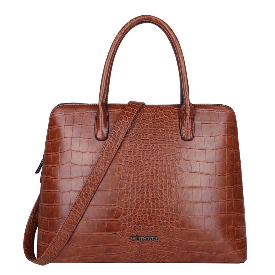 Wimona Luisa Handbag cognac Bruin