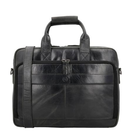 Hide & Stitches Next Navajo Laptopbag black