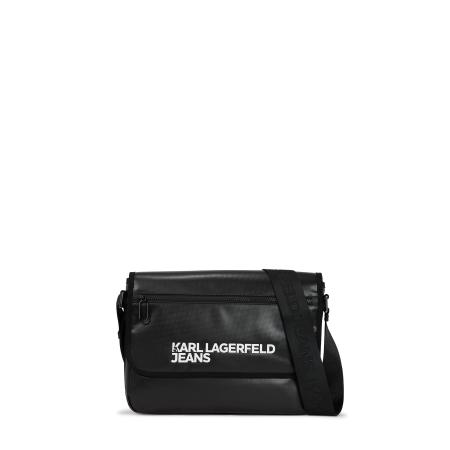 Karl Lagerfeld KARL LAGERFELD JEANS Schoudertas zwart / wit