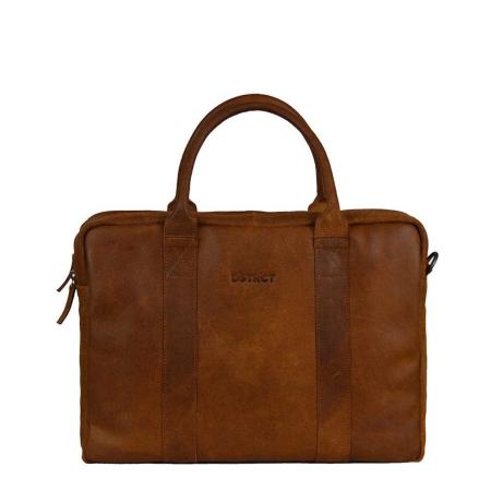 DSTRCT Main Street Workingbag 15.6'' cognac