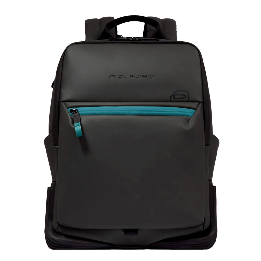 Piquadro C2OW Laptop Backpack 14 black Zwart