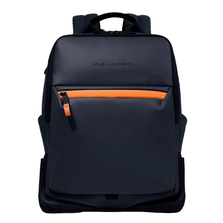 Piquadro C2OW Laptop Backpack 14 blue Blauw