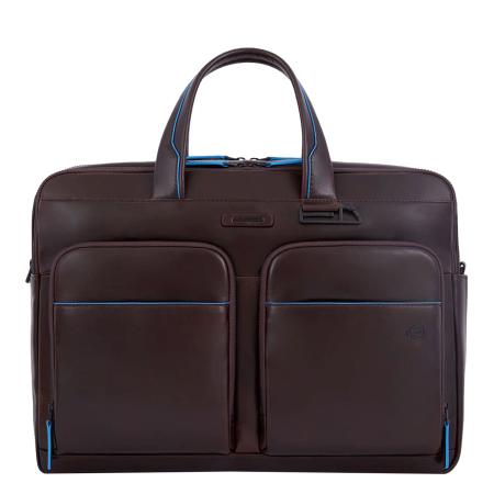 Piquadro Blue Square Revamp Laptopbag brown