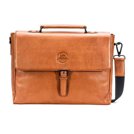 Farmhood Farmhood Aktentas cognac