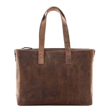 Plevier Retro Hopper Shopper 15,6 bruin
