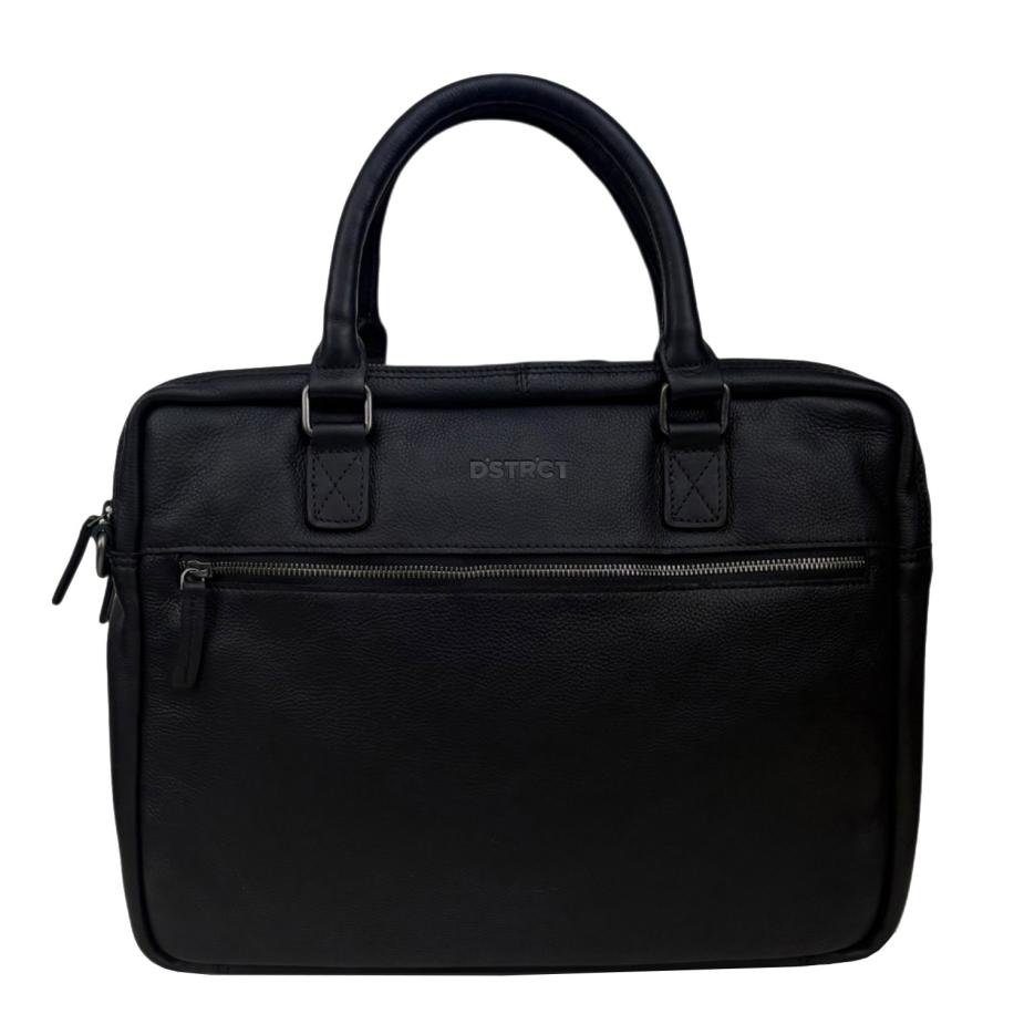 DSTRCT Preston Park Laptop Workingbag 15.6 black Zwart