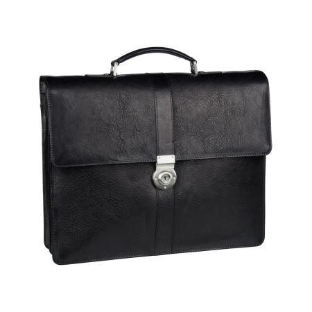 Leonhard Heyden LEONHARD HEYDEN Aktentas Bergamo zwart