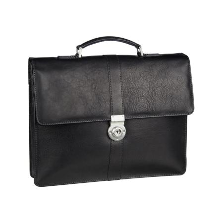Leonhard Heyden LEONHARD HEYDEN Aktentas Bergamo zwart