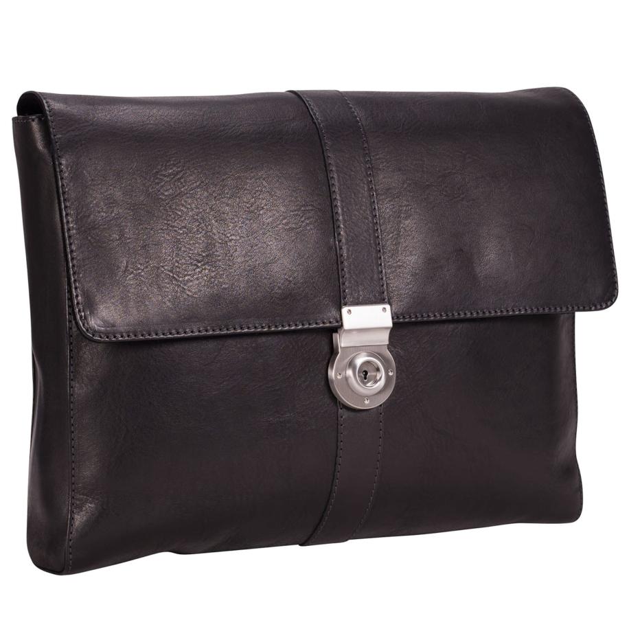 Leonhard Heyden LEONHARD HEYDEN Aktentas Bergamo zwart -