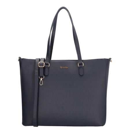 Charm London Birmingham Shopper blue