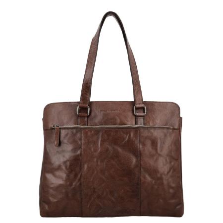 Hide & Stitches Westland Laptopbag dark brown