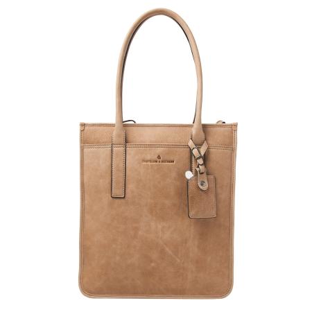 Castelijn & Beerens Carisma Laptop Shopper 15,6 RFID beige