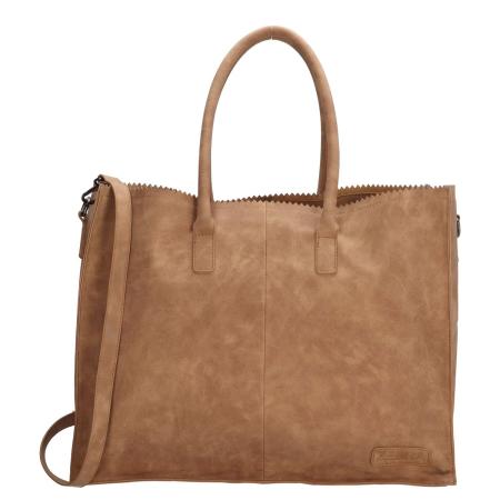 Zebra Natural Bag Lisa XL Shopper Camel