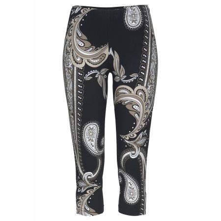 Lascana LASCANA Leggings grijs / zwart / wit