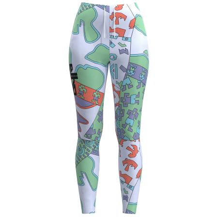 elho Leggings Lazise 89 opaal / lichtgroen / kreeft / wit