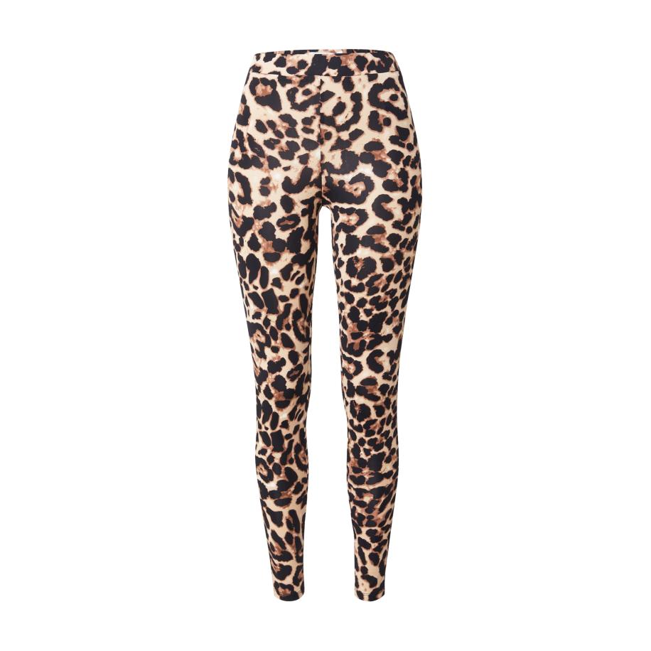 Vila VILA Leggings VILEOA crème / camel / zwart -