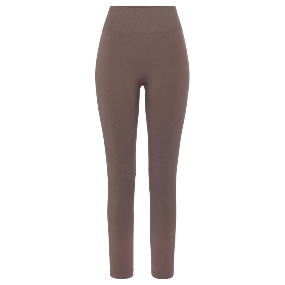 Lascana LASCANA Leggings chocoladebruin -