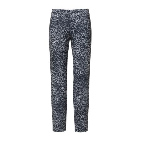 Comma COMMA Leggings lichtlila / zwart / wit