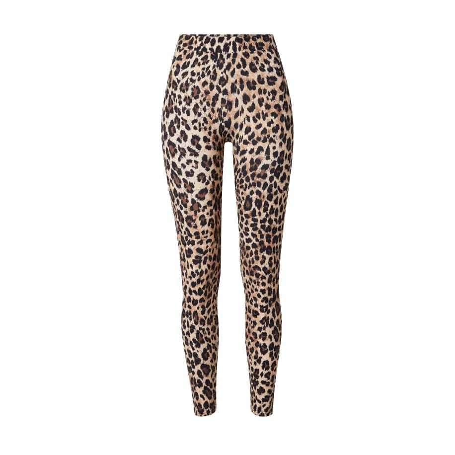 Only ONLY Leggings KIM donkerbeige / bruin / zwart -