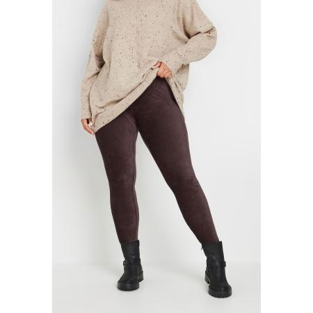 Yours Legging Van Corduroy In Chocoladebruin Size 62-64