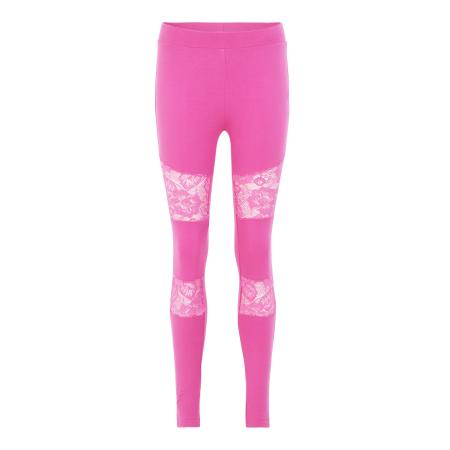 Urban Classics Urban Classics Leggings orchidee / wit