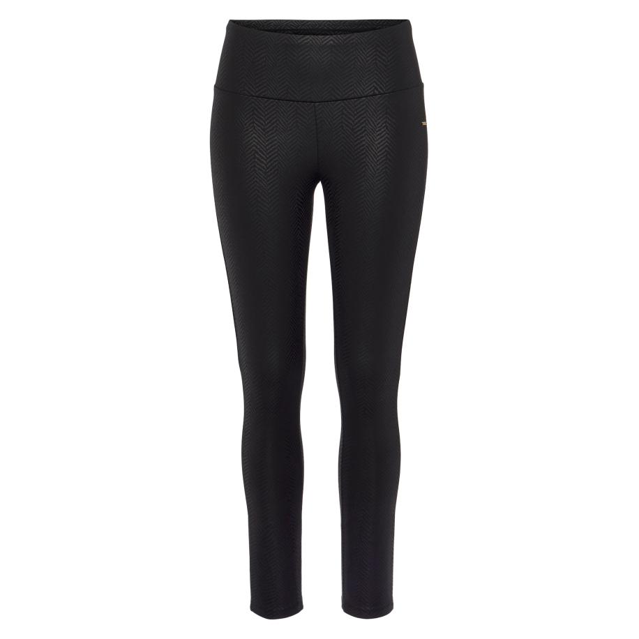 Lascana LASCANA Leggings zwart -