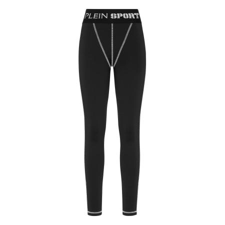 Plein Sport Plein Sport Leggings zwart / wit