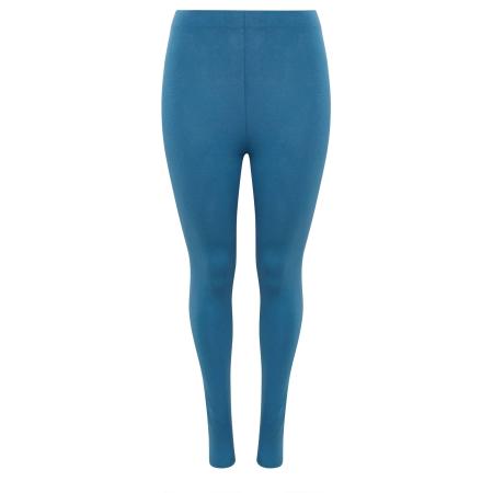 Yours Curve Blue Leggings Size 58-60